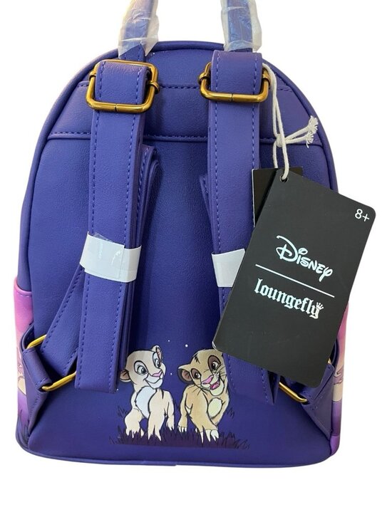 Loungefly Disney Lion King Family Mufasa Simba Sarabi Zazu Ombre Backpack NWT